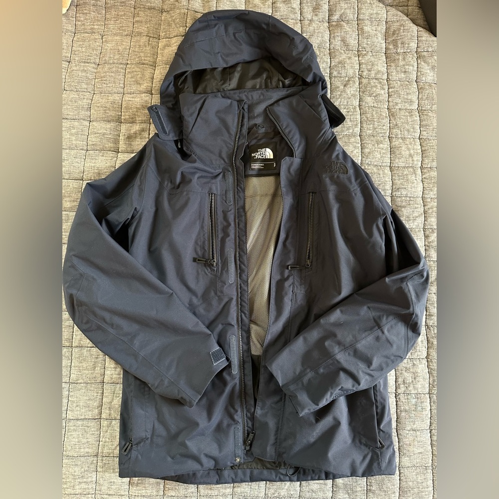 North Face Men’s Ski Snowboard Jacket with Down Puffer, Small